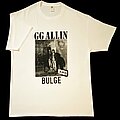 GG Allin - TShirt or Longsleeve - GG ALLIN & BULGE short sleeve