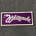 Whitesnake - Patch - Whitesnake logo patch