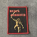 Black Sabbath - Patch - Black Sabbath Paranoid printed patch