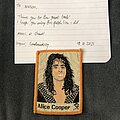 Alice Cooper - Patch - Alice Cooper for nelson
