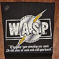 W.A.S.P. - Patch - W.A.S.P. saw blade logo