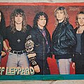 Def Leppard - Other Collectable - Def Leppard - Official Mplek Magazine Poster