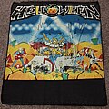Helloween - Patch - Helloween Live In The U.K. - Signed Backpatch