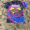 Metallica - TShirt or Longsleeve - Metallica "Live in Concert 92" tie dye t shirt