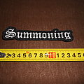 Summoning - Patch - Summoning - text logo embroidered patch
