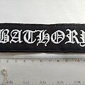 Bathory - Patch - Bathory - logo embroidered patch