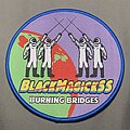 Black Magick SS - Patch - Black Magick SS- Burning Bridges Patch Blue
