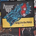 Accept - Patch - Accept Balls to the wall black border patch