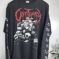 Obituary - TShirt or Longsleeve - 1991 Obituary Skull Pile Longsleeve