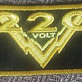220 Volt - Patch - 220 volt logo patch