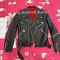 Jofama - Battle Jacket - Jofama leather jacket size S