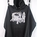 Death - Hooded Top / Sweater - 2000's Death Scream Bloody Gore Logo Pull Over Hoodie