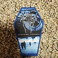 Darkthrone - Patch - Darkthrone soulside journey blue border coffin patch