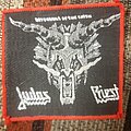 Judas Priest - Patch - Judas priest defenders of the faith patch red border