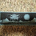 Darkthrone - Patch - Darkthrone land of frost demo blue border patch