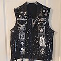 Shitlickers - Battle Jacket - Shitlickers Black and white metalpunk vest