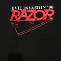 Razor - TShirt or Longsleeve - Razor - Evil Invasion '86 Shirt