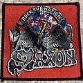 Saxon - Patch - Saxon - Rock the Nations - Woven Patch