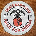 Queensryche - Patch - Queensryche - Rage for Order - Woven Patch