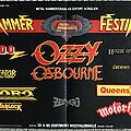 Ozzy Osbourne - Other Collectable - Ozzy Osbourne Das Hammer Festival - Dortmund, Germany - Westfalenahalle -...