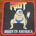 Riot - Patch - Riot - Born in America - Woven Patch