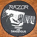 Razor - Patch - Razor - Armed and Dangerous - Woven Patch