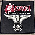 Saxon - Patch - Saxon - Wheels of Steel Tour 1980 - Woven Patch