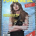 Megadeth - Other Collectable - Megadeth Hit Parader’s Power Metal - April, 1989