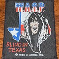 W.A.S.P. - Patch - W.A.S.P. - Blind in Texas - Woven Patch