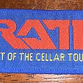 Ratt - Patch - Ratt - Out of the Cellar Tour ‘84-‘85 - Woven Patch