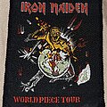 Iron Maiden - Patch - Iron Maiden - World Piece Tour - Woven Patch