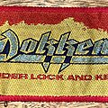 Dokken - Patch - Dokken - Under Lock and Key  - Woven Patch