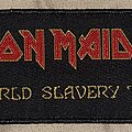 Iron Maiden - Patch - Iron Maiden - World Slavery Tour - Woven Strip Patch