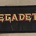 Megadeth - Patch - Megadeth - Vic Rattlehead - Woven Strip Patch