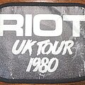 Riot - Patch - Riot - UK Tour 1980 - Printed Patch