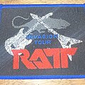 Ratt - Patch - Ratt - Invasion Tour - Woven Patch