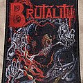 Brutality - Patch - Brutality - Screams of Anguish - Woven Patch