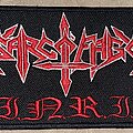 Sarcofago - Patch - Sarcofago Sarcafago - I.N.R.I. - Embroidered Patch