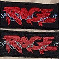 Rage - Patch - Rage - Logo - Embroidered Patches