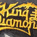 King Diamond - Patch - King Diamond - Logo - Embroidered Patch