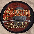 Saxon - Patch - Saxon - Innocence Is No Excuse - Woven Patch