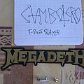 Megadeth - Patch - Megadeth super Stripe patch and Pin