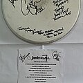 Death - Other Collectable - Death To All Drumhead  + Set List 20.06.2022 Singed by Gene Hoglan