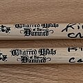 Death - Other Collectable - Death /Control Denied Richard Christy  Drumsticks singed