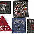 Metallica - Patch - Motörhead, Metallica, Onslaught & Raven Patches