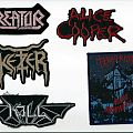 Kreator - Patch - Kill, Alice Cooper, Terrorizer, Ketzer & Kreator Patches