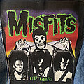 Misfits - Patch - Misfits Evilive 80s back patch