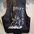 Bolt Thrower - Battle Jacket - Handpainted Bolt thrower Leather Vest