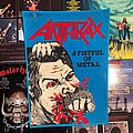 Anthrax - Patch - Anthrax fistfull of metal backpatch