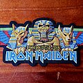 Iron Maiden - Patch - Iron Maiden - Powerslave Shaped Patch (Mini Version)